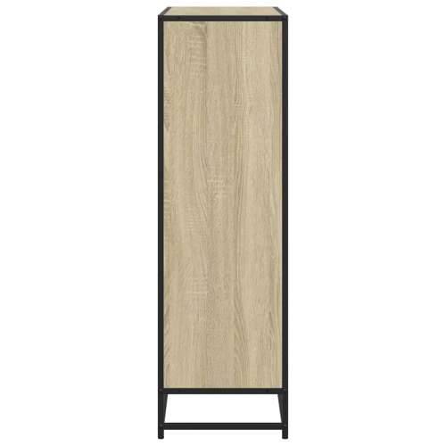 Polica za knjige Sonoma hrast Konstruirano drvo i metal - sonoma hrast 97.5 x 33 x 107.5 cm 1 Cijena