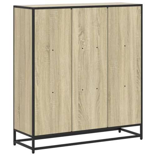 Polica za knjige Sonoma hrast Konstruirano drvo i metal - sonoma hrast 97.5 x 33 x 107.5 cm 1 Cijena