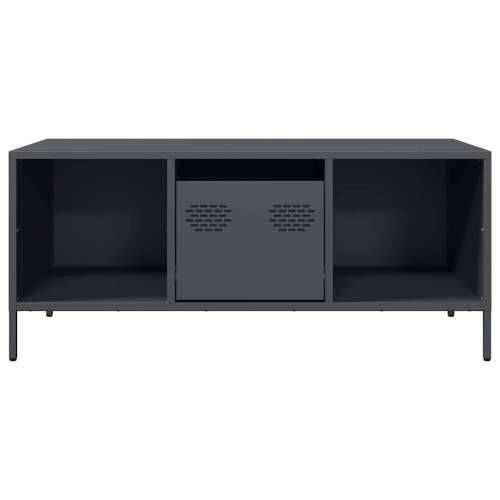 Stolić za kavu antracit 101,5x50x43,5 cm hladno valjanog čelika - Antracit 1 Cijena