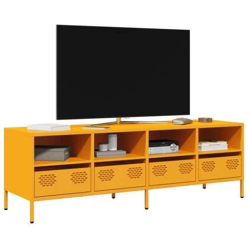 TV ormarić boja senfa 135x39x43,5 cm čelični - žuta boja senfa 1 135 cm Cijena