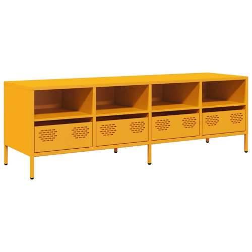 TV ormarić boja senfa 135x39x43,5 cm čelični - žuta boja senfa 1 135 cm Cijena