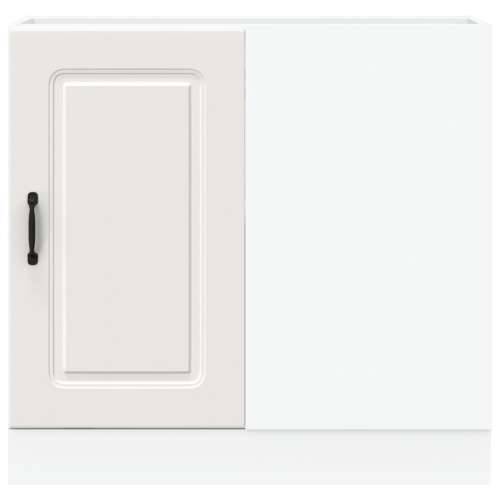 Donji kuhinjski ormarić Kalmar bijeli konstruirano drvo - Bijela 86 x 46 x 81.5 cm 1 1x corner bottom cabinet (1 door) Cijena