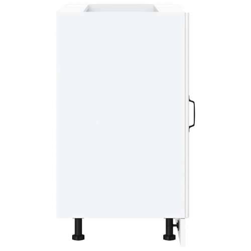 Donji kuhinjski ormarić Kalmar bijeli konstruirano drvo - Bijela 86 x 46 x 81.5 cm 1 1x corner bottom cabinet (1 door) Cijena