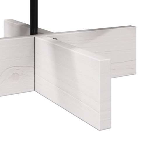Drveno ukrasno božićno drvce bijelo 80 cm od masivne borovine - Bijela 80 cm 1 Cijena