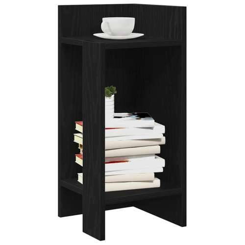 Pomoćni stolić s policom crni 25,5x27x60 cm - Crna 1 Cijena