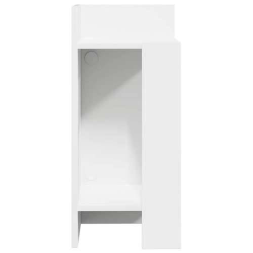 Pomoćni stolić s policom crni 25,5x27x60 cm - Crna 1 Cijena