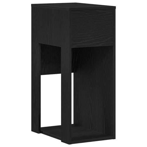 Tower stalak za računalo s ladicom crni 30x44x74 cm - Crna Cijena