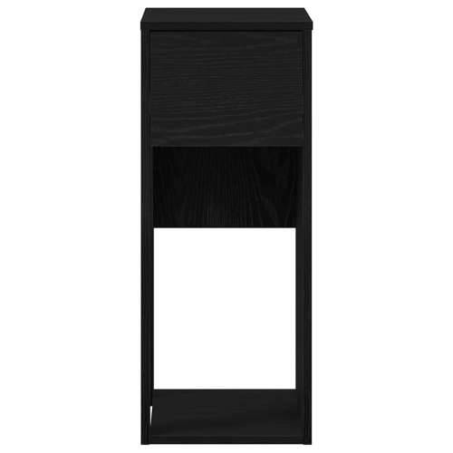 Tower stalak za računalo s ladicom crni 30x44x74 cm - Crna Cijena