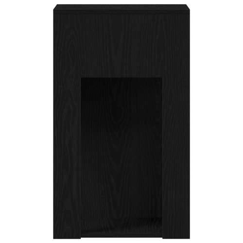 Tower stalak za računalo s ladicom crni 30x44x74 cm - Crna Cijena