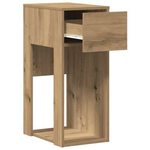 Tower stalak za računalo s ladicom boja hrasta 30x44x74 cm - hrast artisan Cijena