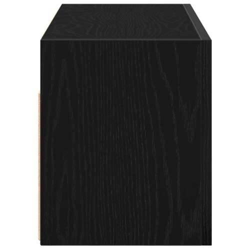 Kupaonski zidni ormarić crni 60x25x30 cm izrađeno drvo - Crna 60 x 25 x 30 cm 1 Cijena