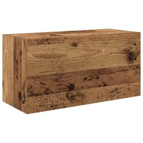 Kupaonski zidni ormarić staro drvo 60x25x30cm konstruirano drvo - Staro drvo 60 x 25 x 30 cm 1 Cijena