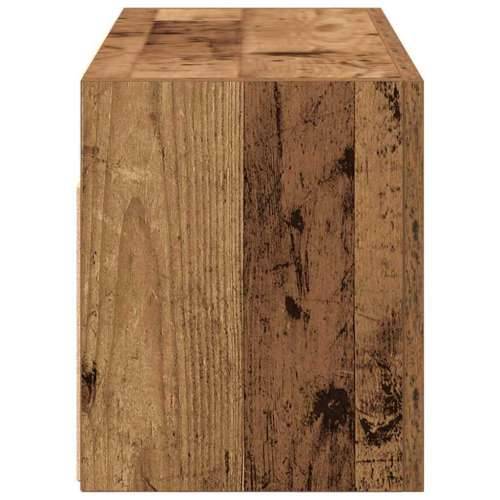 Kupaonski zidni ormarić staro drvo 60x25x30cm konstruirano drvo - Staro drvo 60 x 25 x 30 cm 1 Cijena