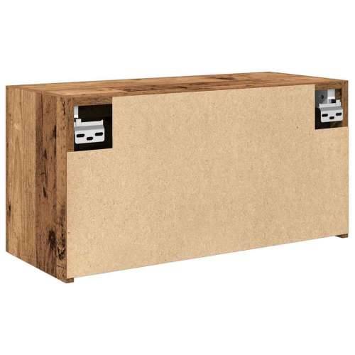 Kupaonski zidni ormarić staro drvo 60x25x30cm konstruirano drvo - Staro drvo 60 x 25 x 30 cm 1 Cijena