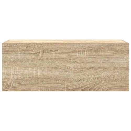 Kupaonski zidni ormarić sonoma hrast 80x25x30 cm izrađeno drvo - sonoma hrast 80 x 25 x 30 cm 1 Cijena