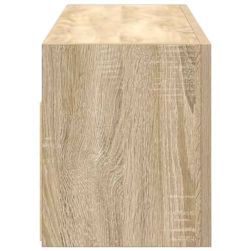 Kupaonski zidni ormarić sonoma hrast 80x25x30 cm izrađeno drvo - sonoma hrast 80 x 25 x 30 cm 1 Cijena