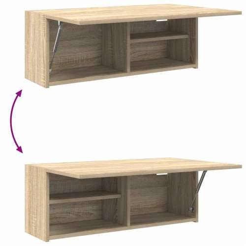 Kupaonski zidni ormarić sonoma hrast 80x25x30 cm izrađeno drvo - sonoma hrast 80 x 25 x 30 cm 1 Cijena