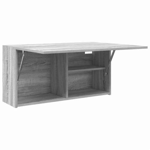 Kupaonski zidni ormarić sivi Sonoma 80x25x40 cm izrađeno drvo - Sivi hrast sonoma 80 x 25 x 40 cm 1 Cijena