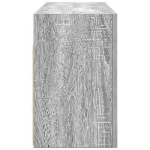 Kupaonski zidni ormarić sivi Sonoma 80x25x40 cm izrađeno drvo - Sivi hrast sonoma 80 x 25 x 40 cm 1 Cijena