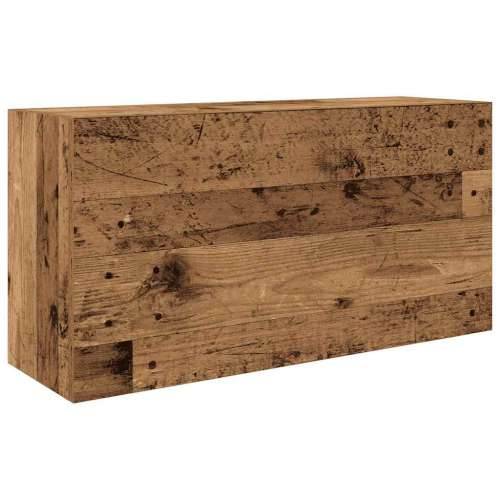 Kupaonski zidni ormarić staro drvo 80x25x40cm konstruirano drvo - Staro drvo 80 x 25 x 40 cm 1 Cijena