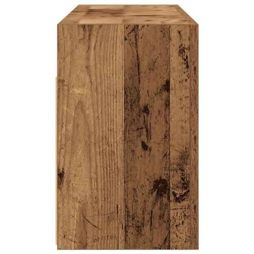 Kupaonski zidni ormarić staro drvo 80x25x40cm konstruirano drvo - Staro drvo 80 x 25 x 40 cm 1 Cijena