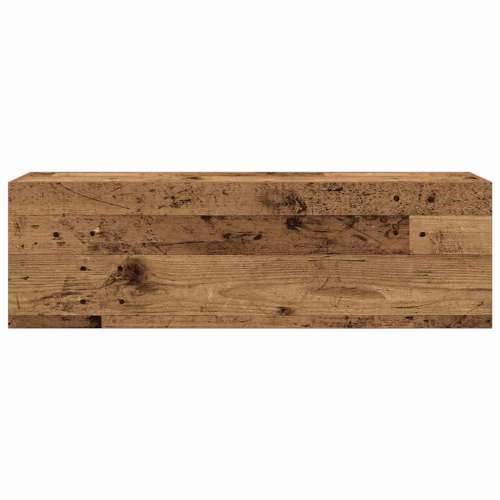Kupaonski zidni ormarić staro drvo konstruirano drvo - Staro drvo 100 x 25 x 30 cm 1 Cijena