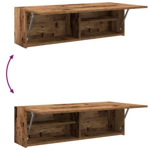 Kupaonski zidni ormarić staro drvo konstruirano drvo - Staro drvo 100 x 25 x 30 cm 1 Cijena