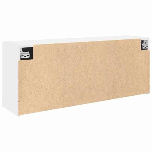Kupaonski zidni ormarić bijeli 100x25x40 cm izrađeno drvo - Bijela 100 x 25 x 40 cm 1 Cijena