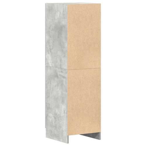 Kuhinjska ormarić boja betona 38x41,5x131,5 cm drveni - Beton siva 1 Cijena