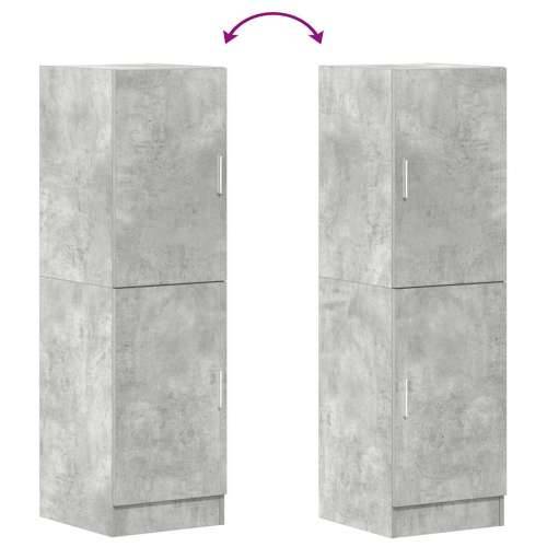 Kuhinjska ormarić boja betona 38x41,5x131,5 cm drveni - Beton siva 1 Cijena