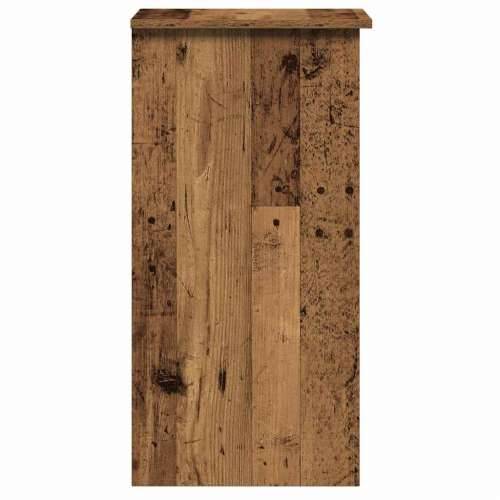 Radni stol s policama boja drva 84x40x78 cm konstruirano drvo - Staro drvo Cijena
