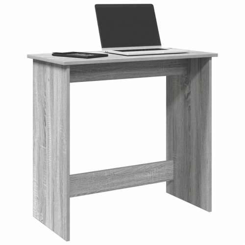Radni stol boja hrasta sonome 80 x 40 x 75 cm konstruirano drvo - Sivi hrast sonoma Cijena
