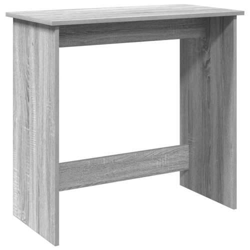 Radni stol boja hrasta sonome 80 x 40 x 75 cm konstruirano drvo - Sivi hrast sonoma Cijena