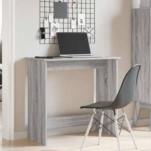Radni stol boja hrasta sonome 80 x 40 x 75 cm konstruirano drvo - Sivi hrast sonoma Cijena