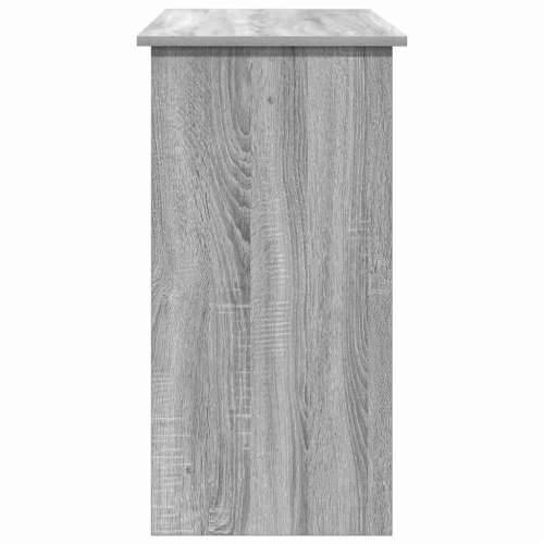 Radni stol boja hrasta sonome 80 x 40 x 75 cm konstruirano drvo - Sivi hrast sonoma Cijena