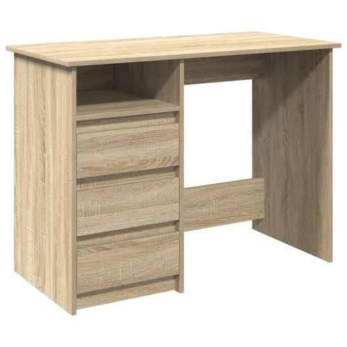 Radni stol boja hrasta sonome 102x50x75 cm konstruirano drvo - sonoma hrast Cijena