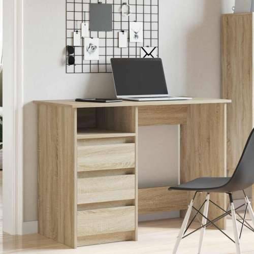 Radni stol boja hrasta sonome 102x50x75 cm konstruirano drvo - sonoma hrast Cijena