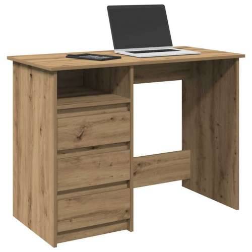 Radni stol boja artisan hrasta 102x50x75 cm konstruirano drvo - hrast artisan Cijena