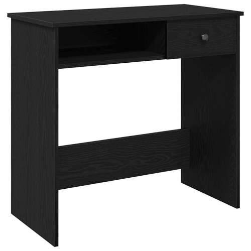 Radni stol crni 80 x 40 x 75 cm od iverice - Crna Cijena