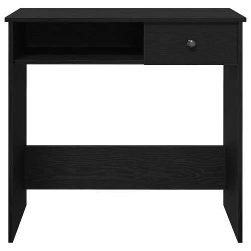 Radni stol crni 80 x 40 x 75 cm od iverice - Crna Cijena