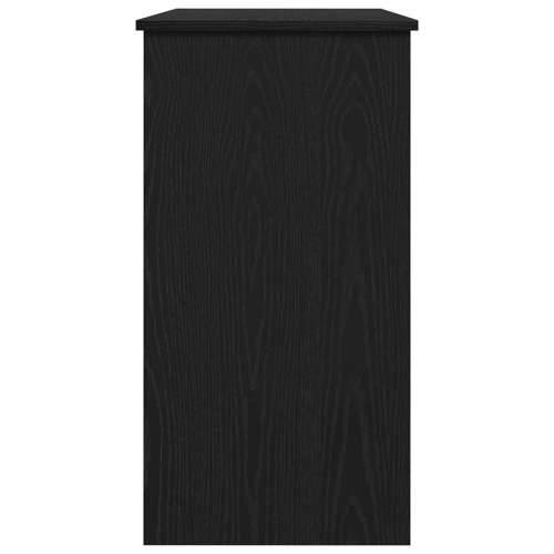 Radni stol crni 80 x 40 x 75 cm od iverice - Crna Cijena