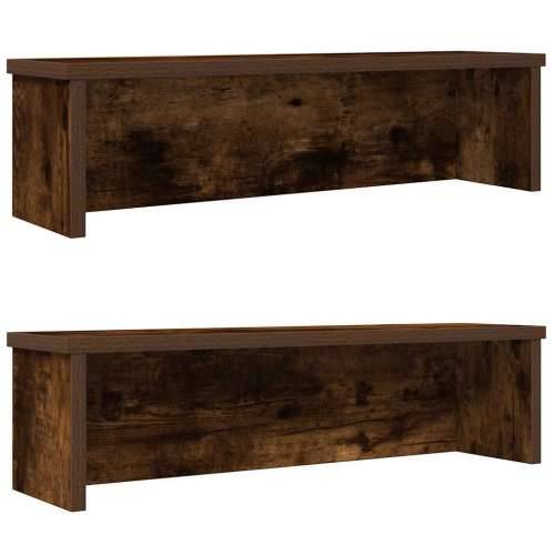 Kuhinjski stalci koji se mogu složiti 2 kom 50x15x16 cm - Dimljeni hrast 50 x 15 x 16 cm 2 Cijena