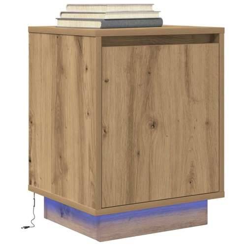 TV ormarić s LED svjetlima boja artisan hrasta 38x34x50 cm - hrast artisan 1 Cijena