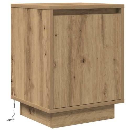 TV ormarić s LED svjetlima boja artisan hrasta 38x34x50 cm - hrast artisan 1 Cijena