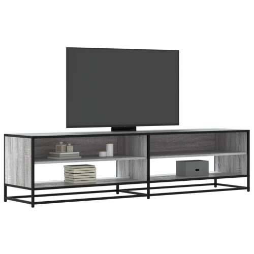 TV ormarić sivi Sonoma 180,5x40x46 cm izrađeno drvo - Sivi hrast sonoma 1 180.5 cm Cijena