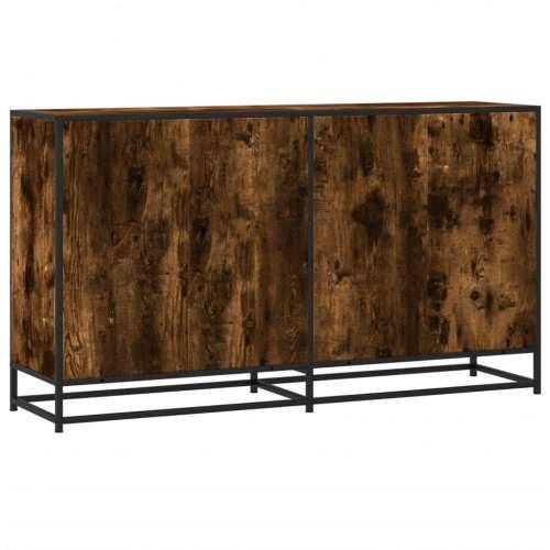Komoda dimljeni hrast 134x35x76 cm konstruirano drvo - Dimljeni hrast 1 Cijena