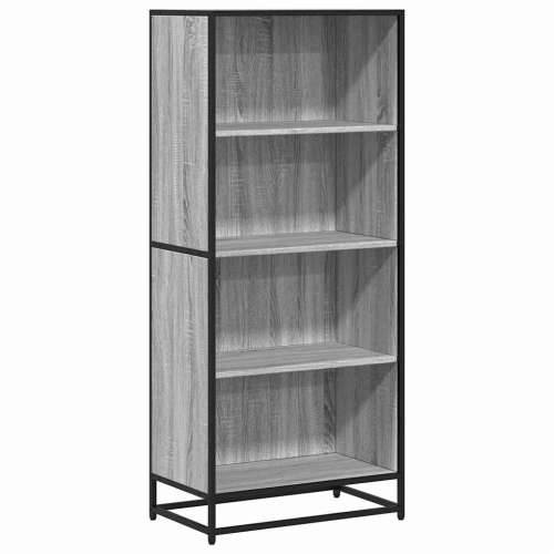 Polica za knjige Siva Sonoma 60x35x139 cm Konstruirano drvo - Sivi hrast sonoma 1 139 cm 60 cm Cijena
