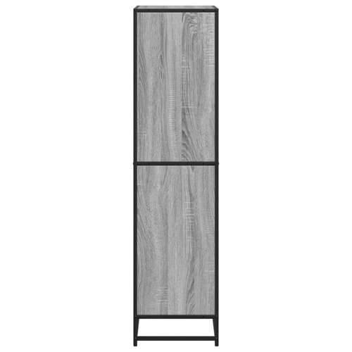 Polica za knjige Siva Sonoma 60x35x139 cm Konstruirano drvo - Sivi hrast sonoma 1 139 cm 60 cm Cijena