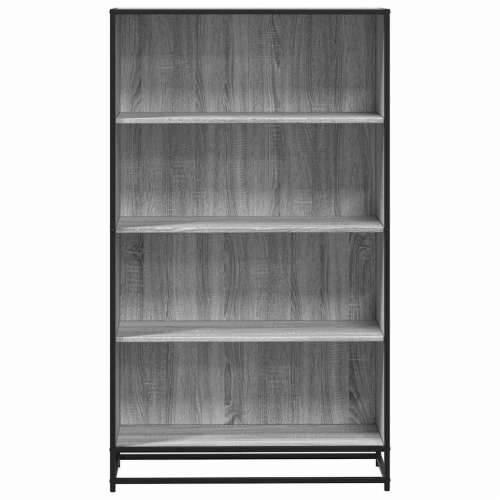Polica za knjige Siva Sonoma 80,5x35x139 cm Konstruirano drvo - Sivi hrast sonoma 1 139 cm 80.5 cm Cijena