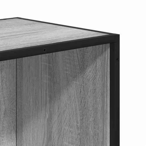 Polica za knjige Siva Sonoma 80,5x35x139 cm Konstruirano drvo - Sivi hrast sonoma 1 139 cm 80.5 cm Cijena